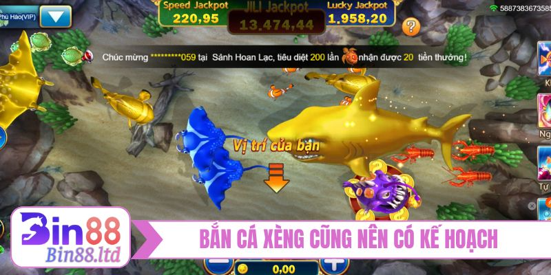 Bắn cá xèng cũng nên có kế hoạch quản lý vốn