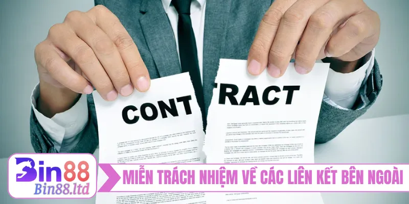 Miễn trừ trách nhiệm về các liên kết bên ngoài