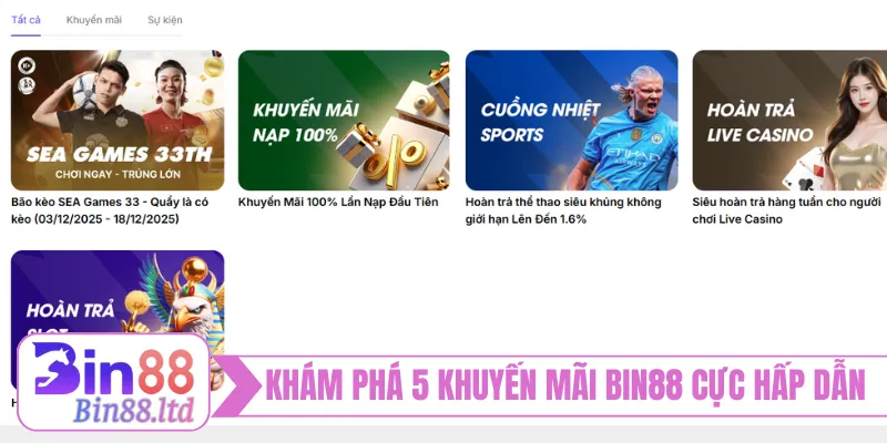 Sức hấp dẫn khi tham khảo mục kinh nghiệm BIN88