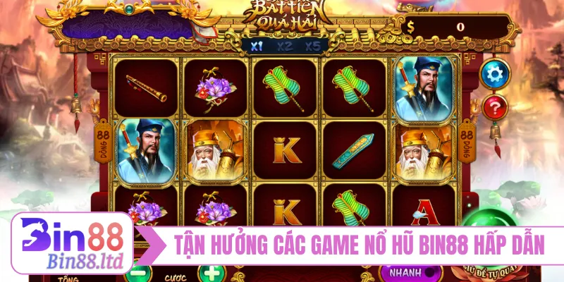 Tận hưởng các game nổ hũ BIN88 hấp dẫn