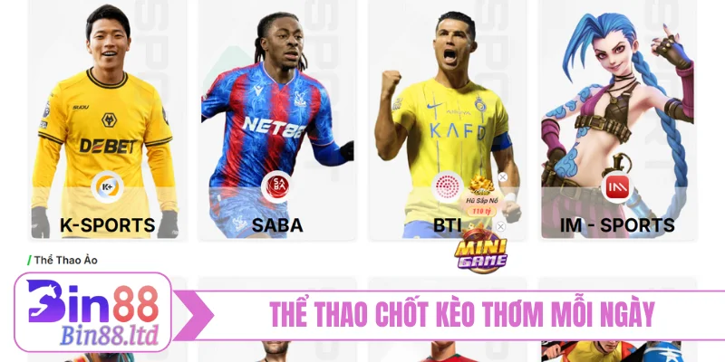 Thể thao chốt kèo thơm mỗi ngày