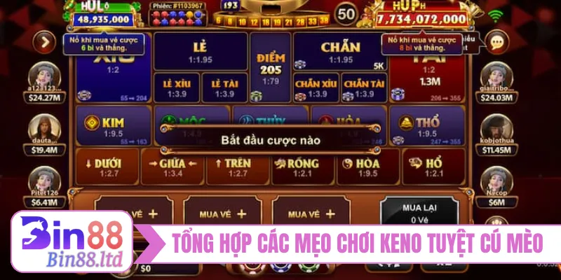 Tổng hợp các mẹo chơi Keno tuyệt cú mèo